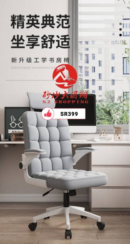 SR399 符合人体工学的办公椅 Ergonomic office chair POSTAGE FEE RM10