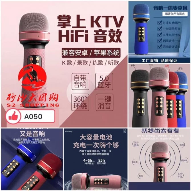 SR137 全民K歌神器 WIRELESS MICROPHONE