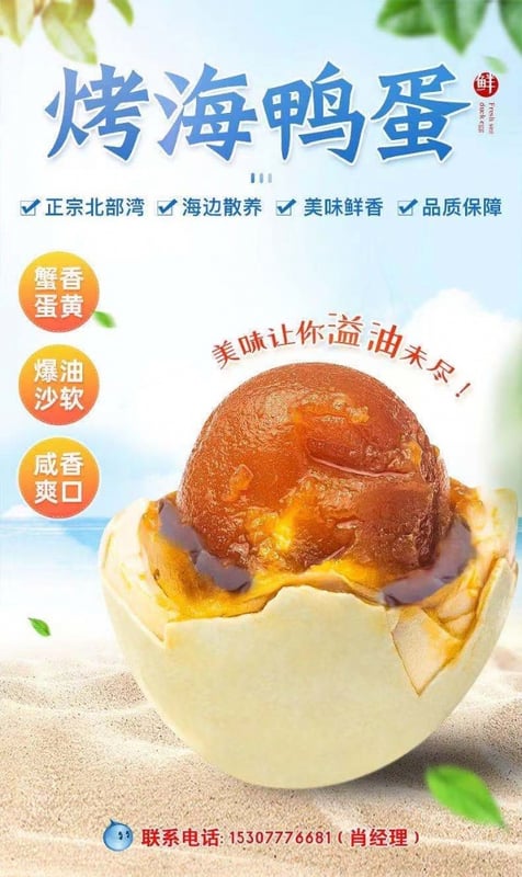 SR139 烤海鸭蛋（大） SALTED DUCK EGG (BIG)