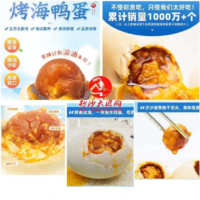 SR139 烤海鸭蛋（小）SALTED DUCK EGG (SMALL)