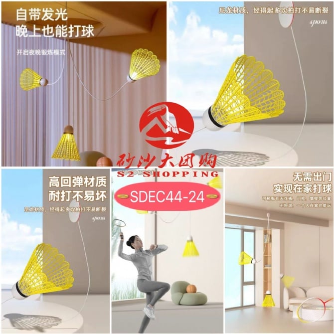 SDEC44-24 ~ 单人羽毛球训练器 Single-Person Badminton Trainer