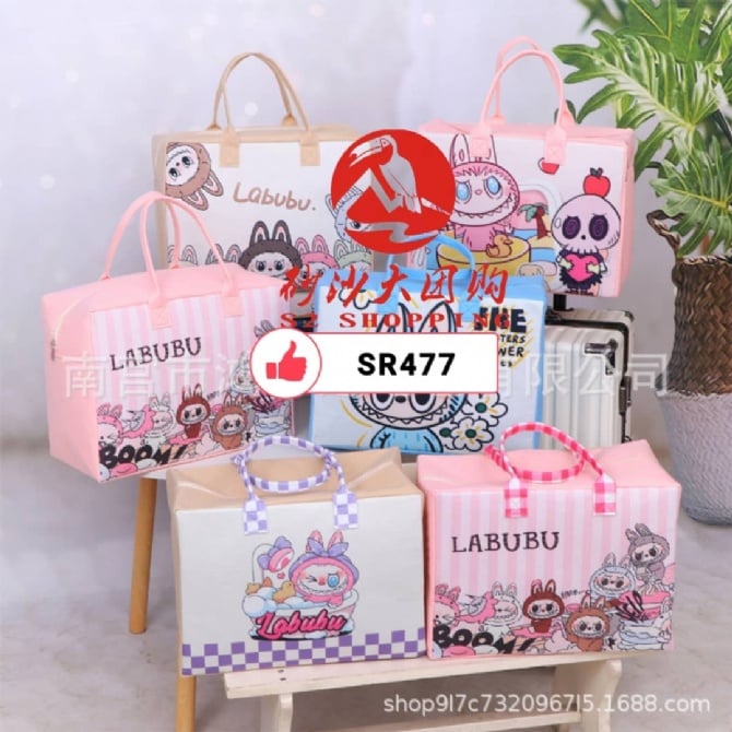 *SR477 ~ Labubu大容量旅行包 LABUBU Large-Capacity Travel Bag*