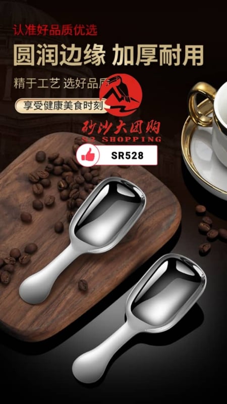 SR528 ~ Ouliget不锈钢量勺 Ouliget Stainless Steel Measuring Spoon
