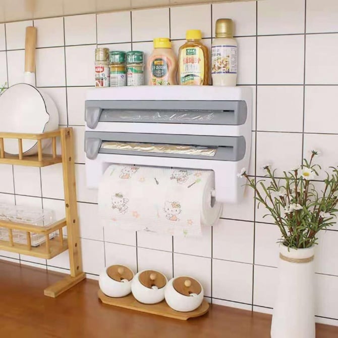 SR033 厨房保鲜膜置物架 PLASTIC WRAP RACK